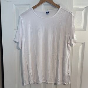 Old Navy White Short-Sleeve Crew Neck Tee - Men